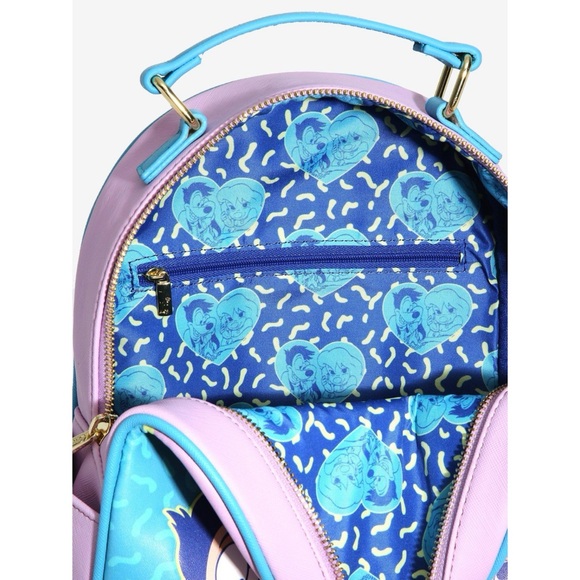 Loungefly Disney A Goofy Movie Max & Roxanne Mini Backpack - BoxLunch Exclusive - Picture 4 of 12